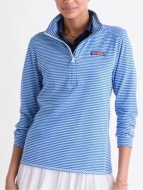 Vineyard Vines Sankaty Shep Shirt Quarter-Zip Pullover NWOT